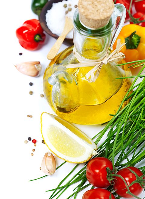 Oliwa aromatyzowana cytryną, czosnkiem i chili